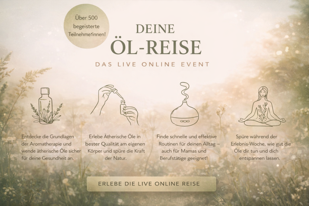 deine Öl reise entdecke natur und ruhe